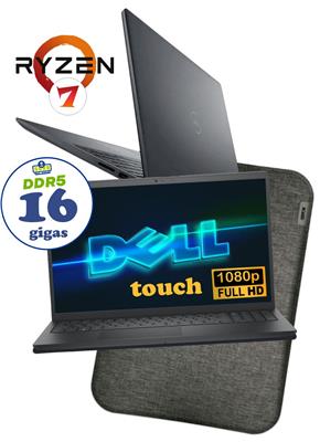 NOTEBOOK DELL 16 PLUS FHD TOUCH RYZEN 7 250 16GB 512GB W11 + FUNDA